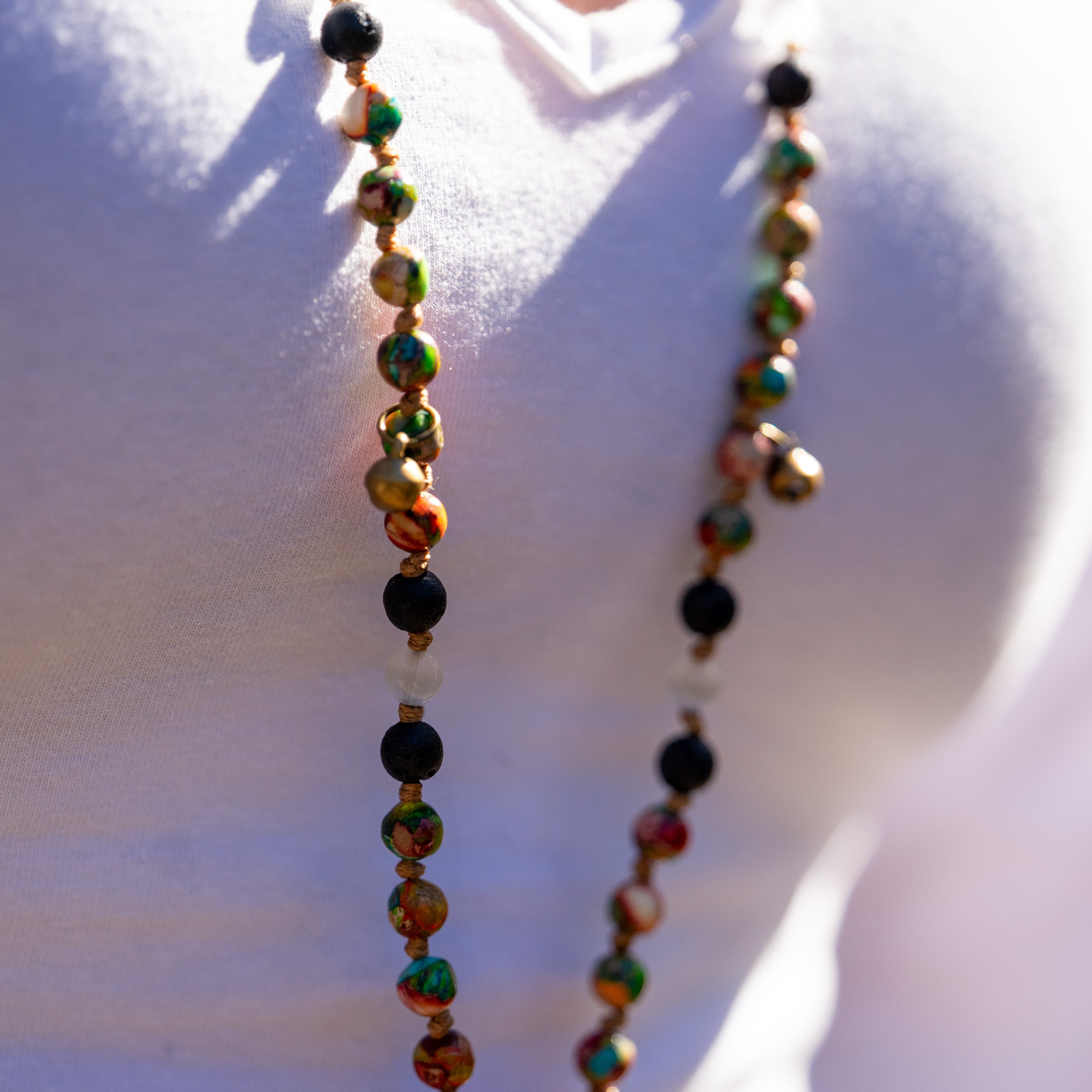 Gypsy Earth Mala Necklace