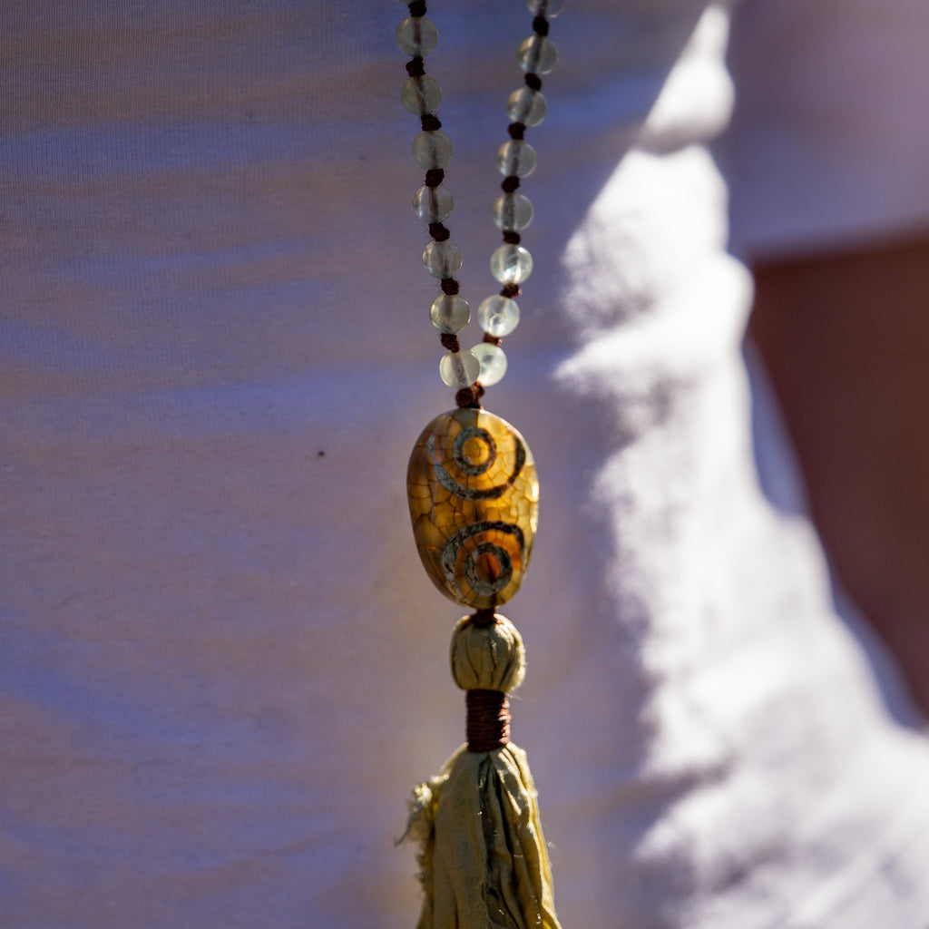 Ancient Wisdom Mala Necklace