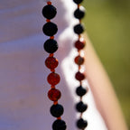 Sacred Flame Mala Necklace