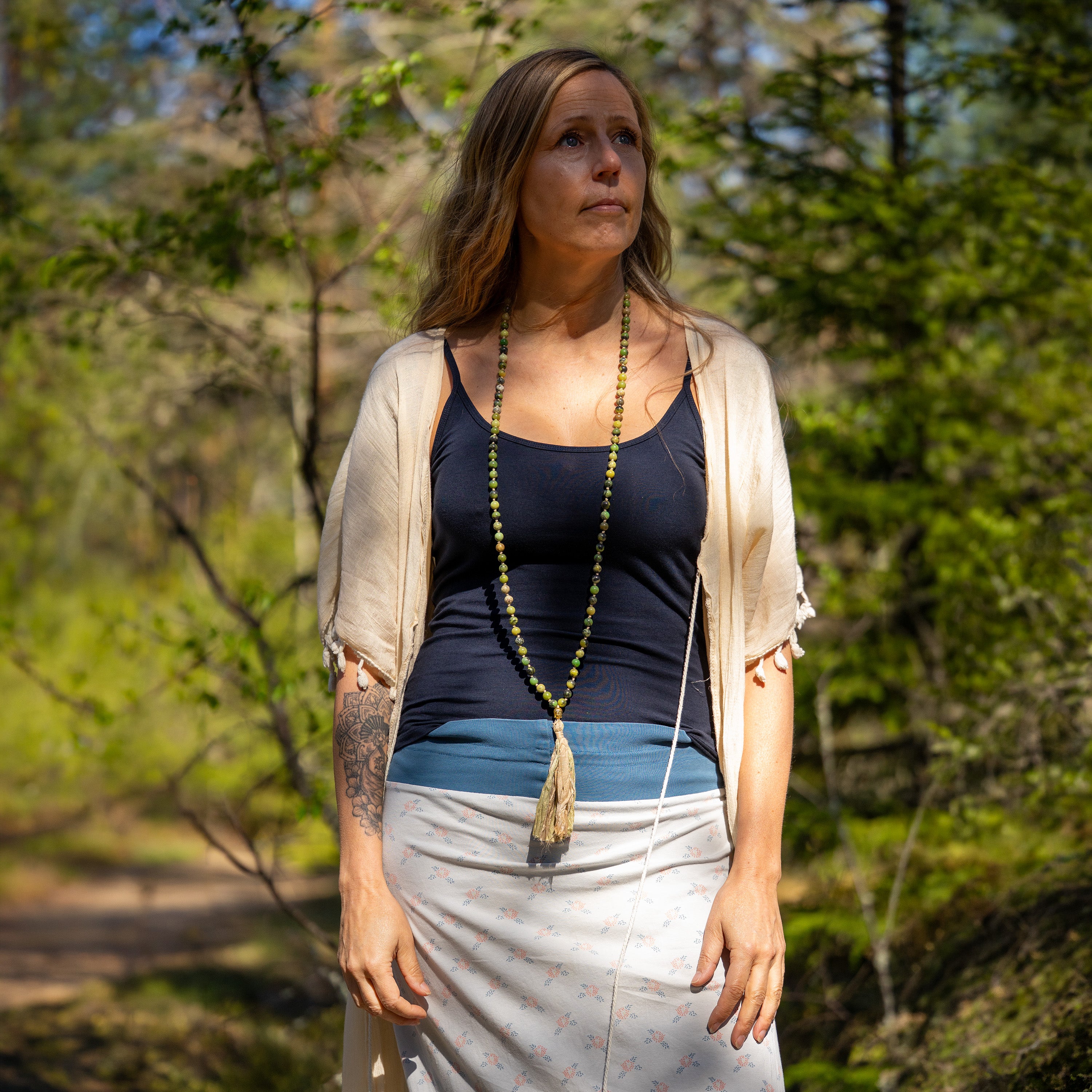 Earth Dancer Mala Necklace