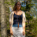 Sacred Flame Mala Necklace