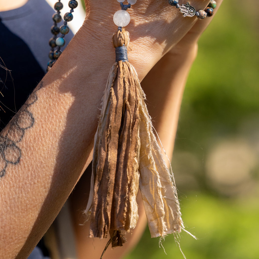 Riverstone Mala Necklace