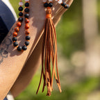 Sacred Flame Mala Necklace