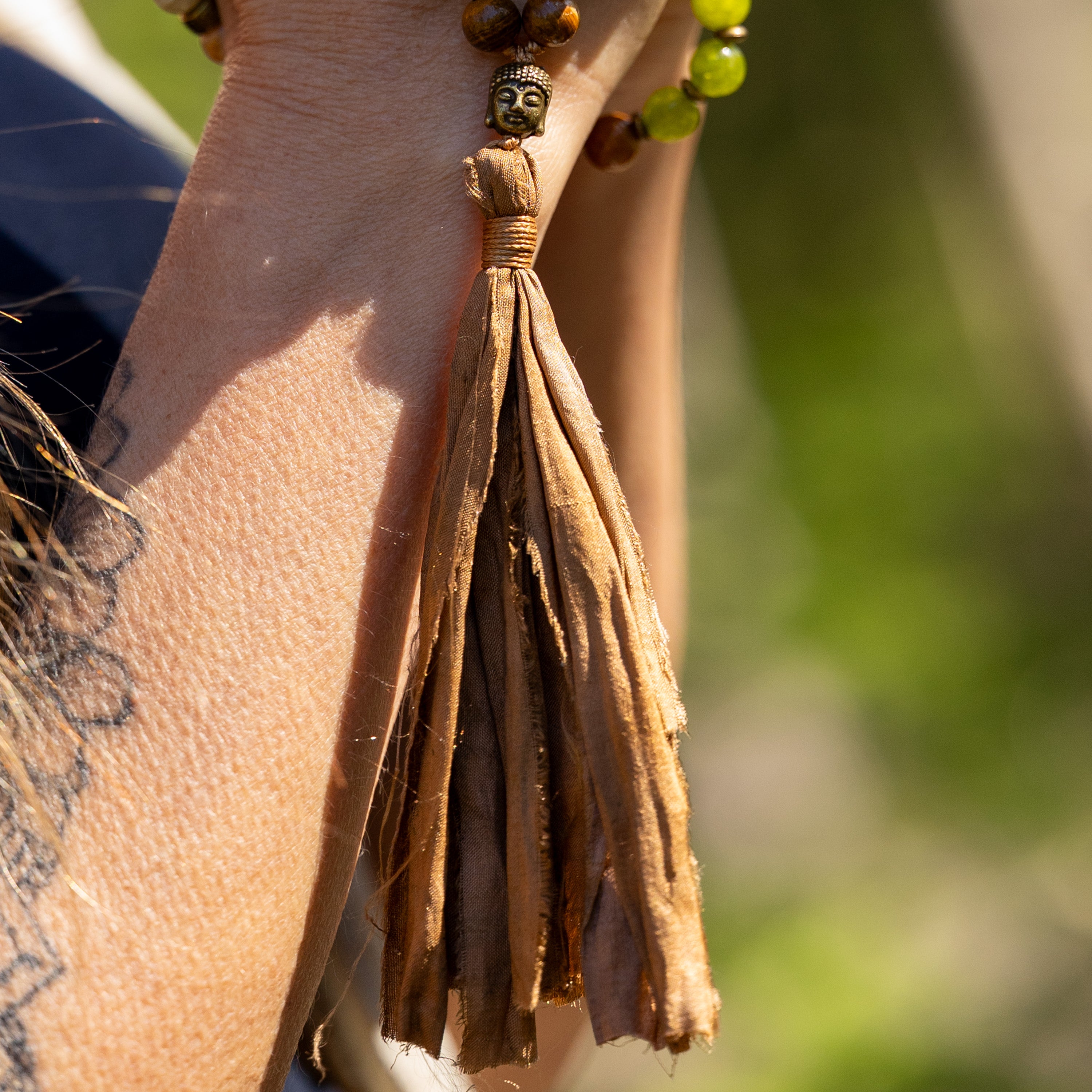 Forest Path Mala Necklace