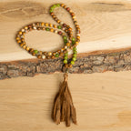 Forest Path Mala Necklace