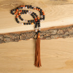Sacred Flame Mala Necklace