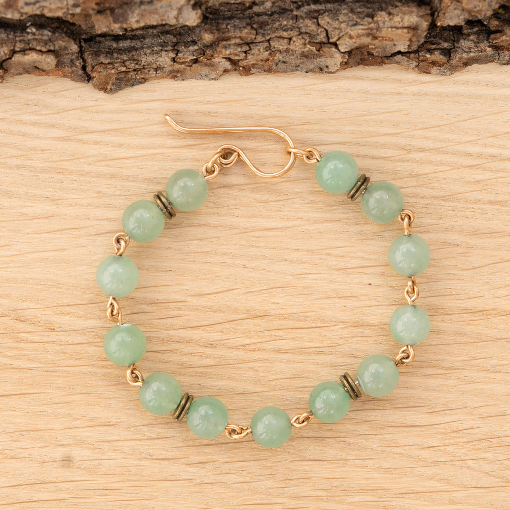 Aventurine Bracelet in Bronze