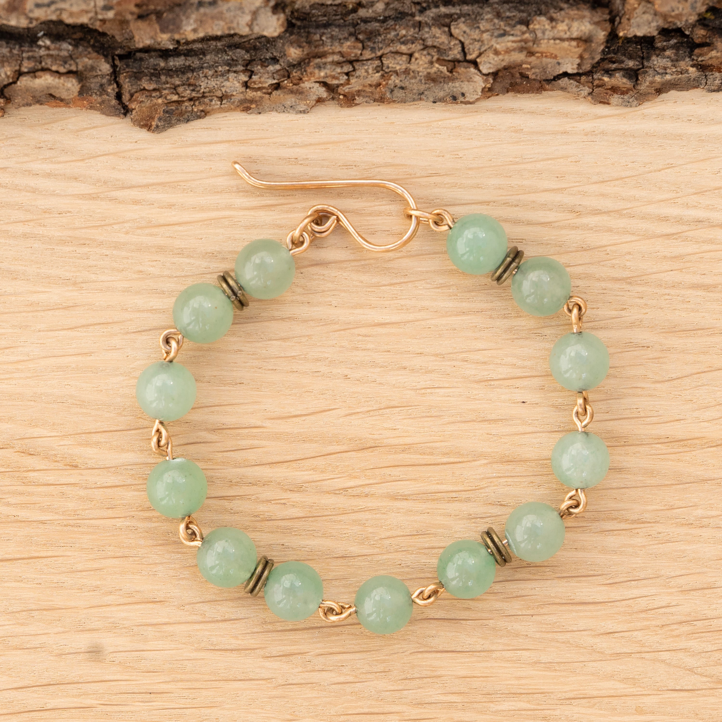 Aventurine Bracelet in Bronze