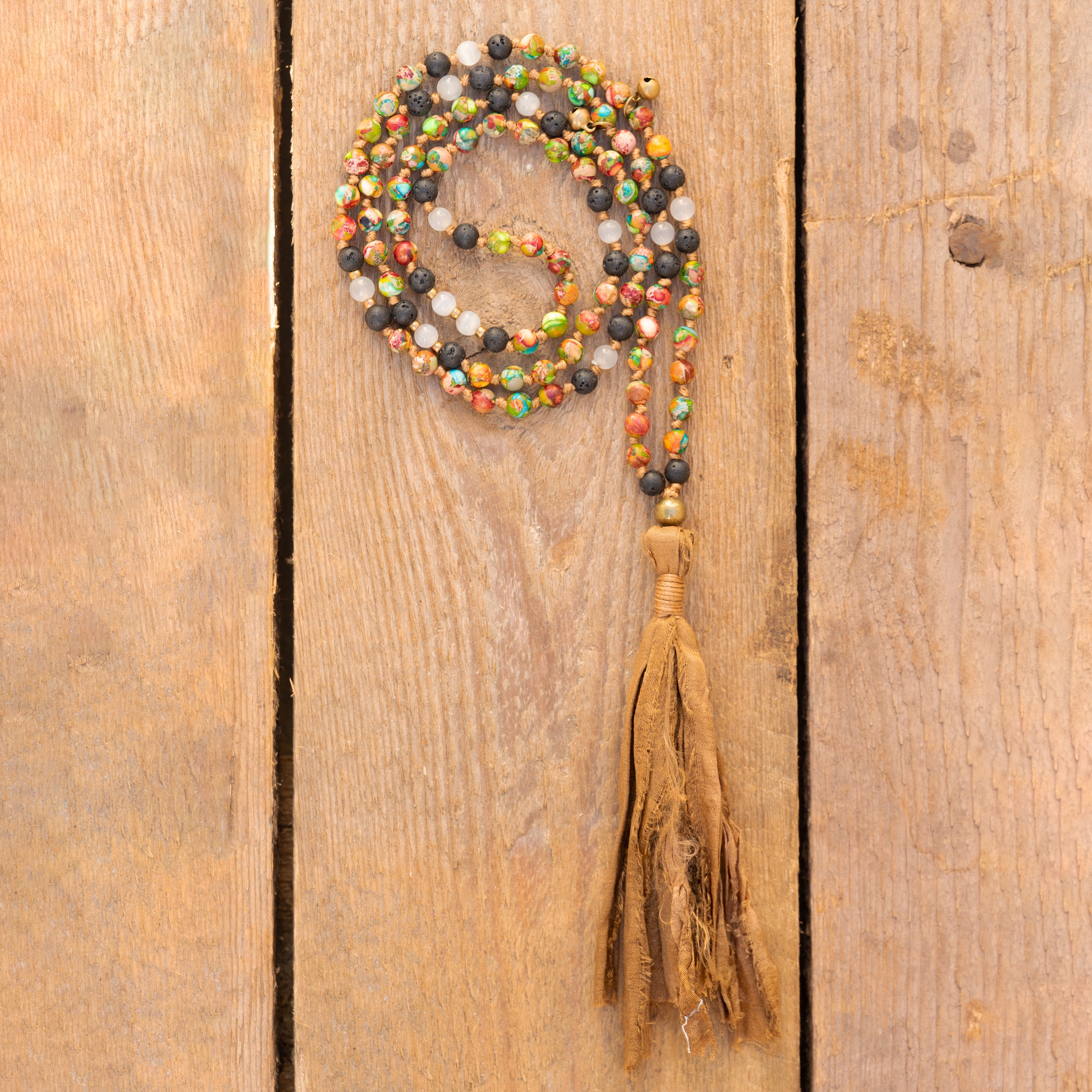 Gypsy Earth Mala Necklace