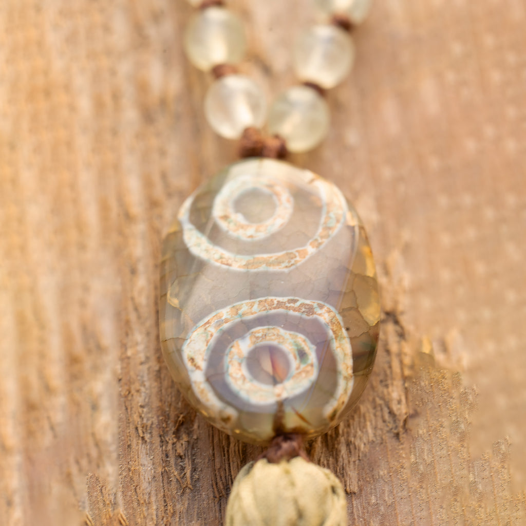 Ancient Wisdom Mala Necklace