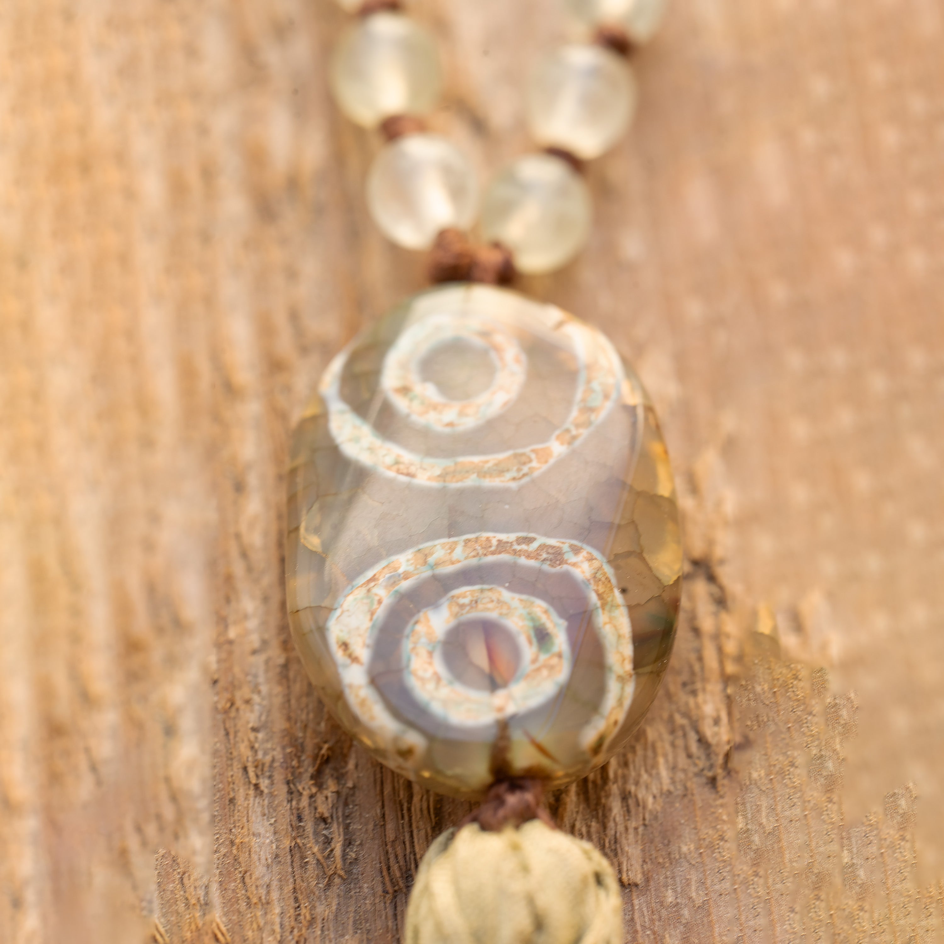 Ancient Wisdom Mala Necklace