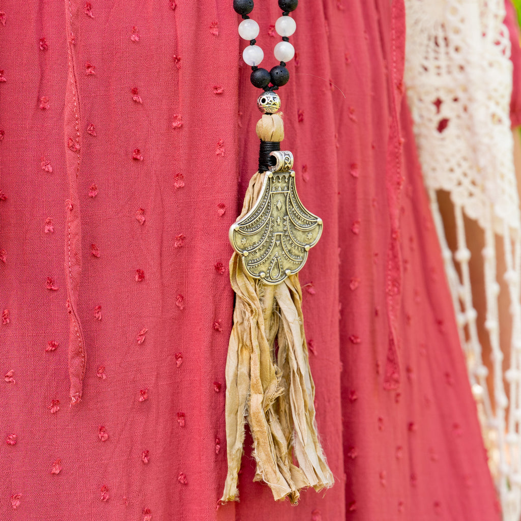 Mountain Spirit Mala Necklace