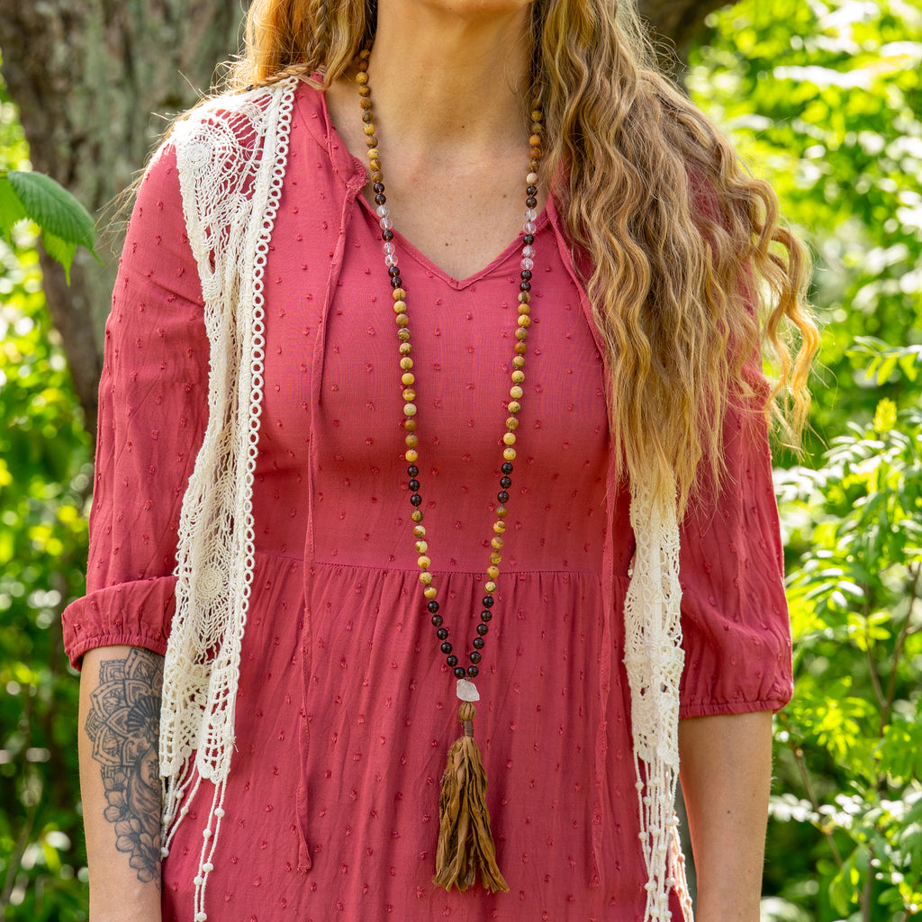 Sacred Ground Mala Necklace