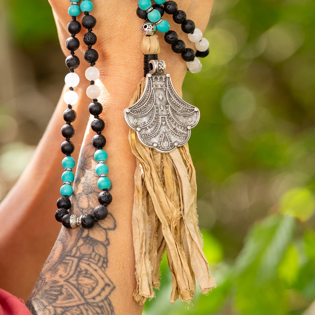 Mountain Spirit Mala Necklace