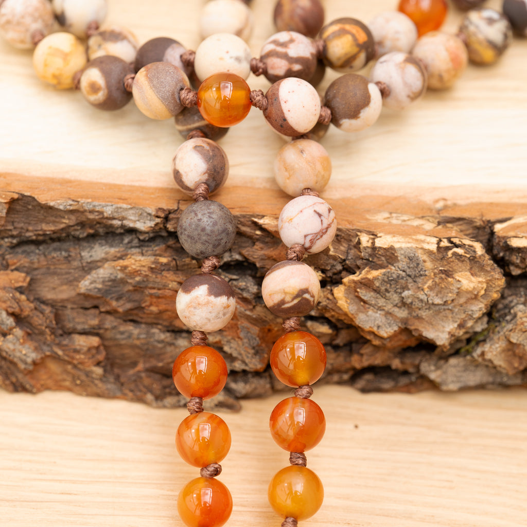Ember Earth Mala Necklace