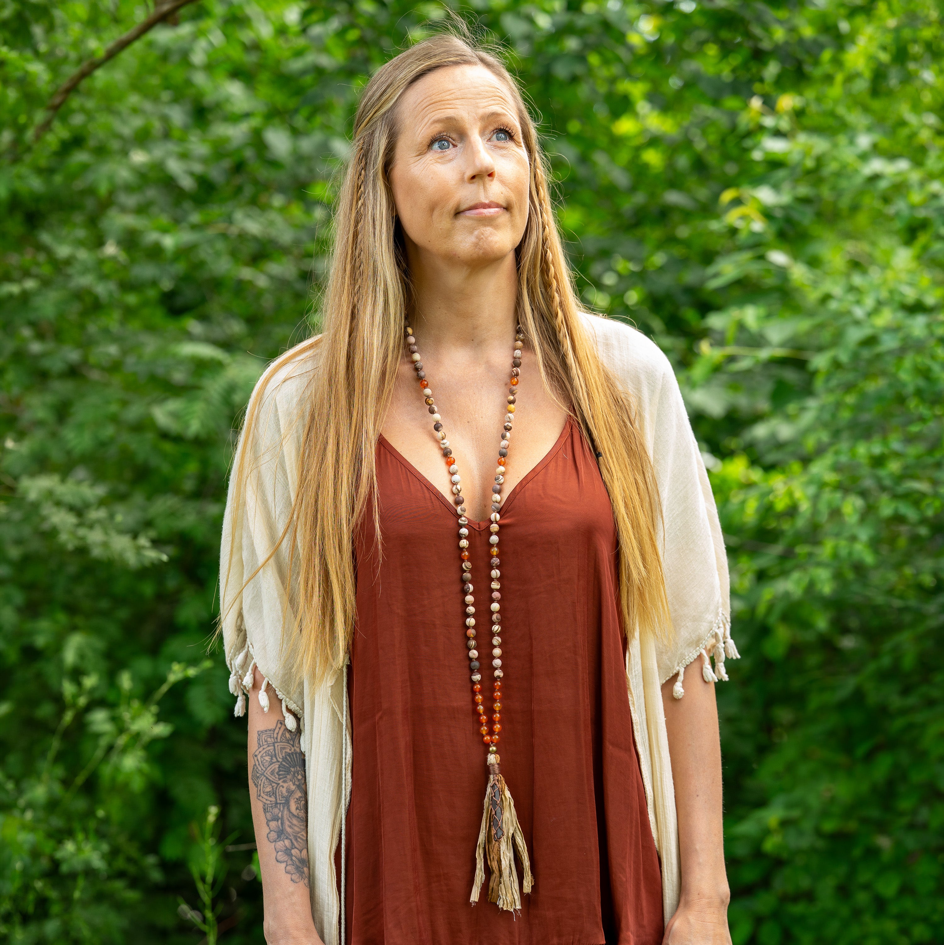Ember Earth Mala Necklace