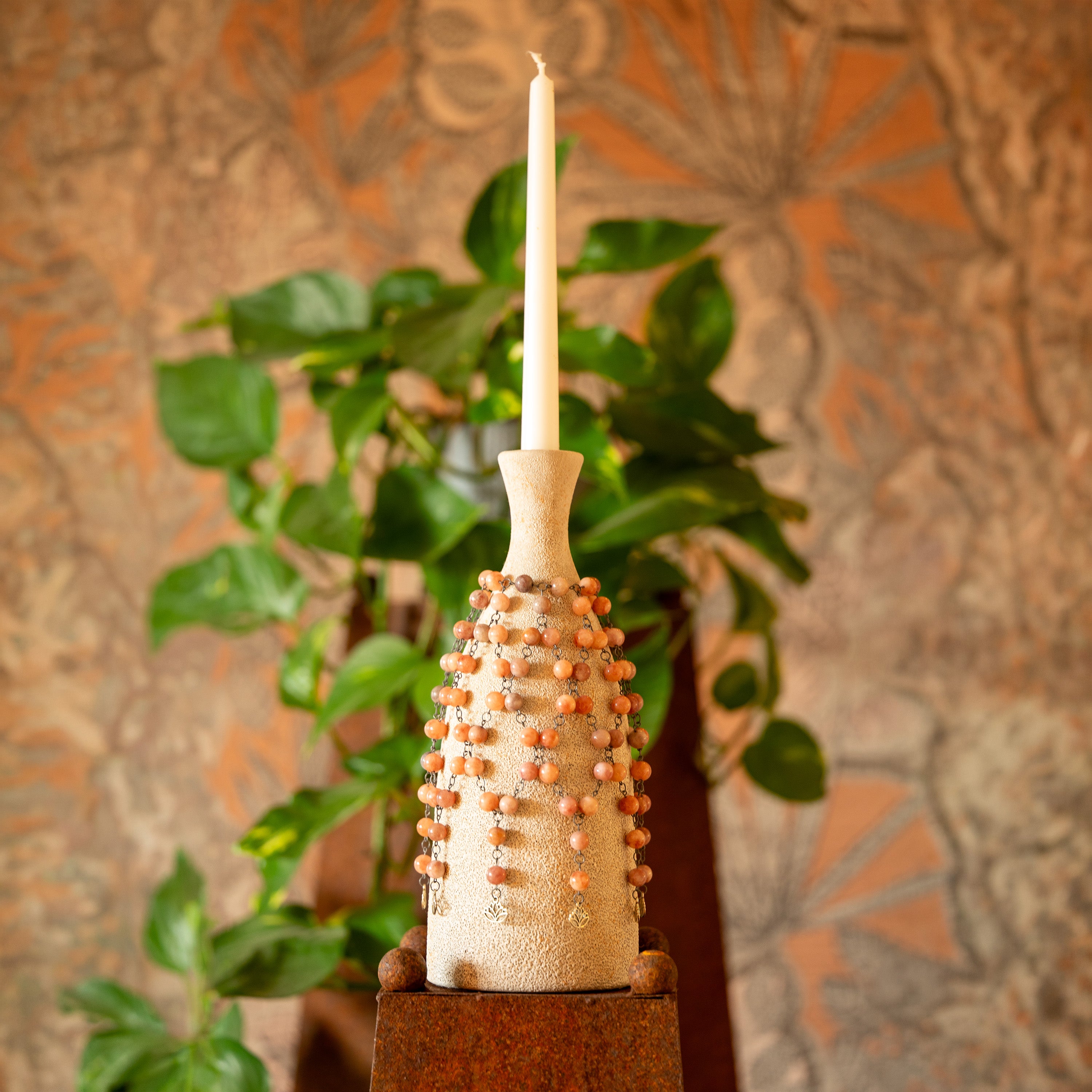 Lotus Bloom Bottle Adornment