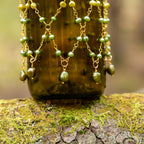 Forest Green Bottle Adornment