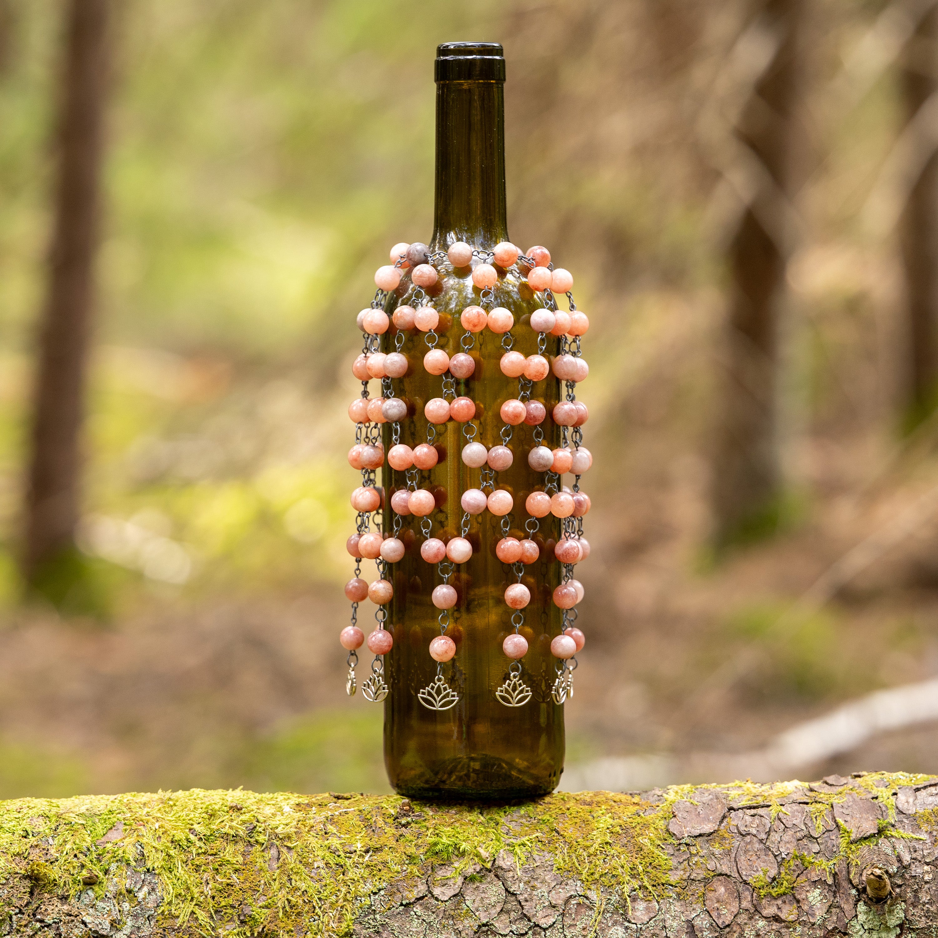 Lotus Bloom Bottle Adornment