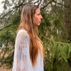 Aventurine & Gobi Desert Agate Hair Twist in Copper