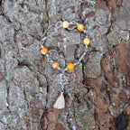 Sacral Chakra Bracelet – Svadhisthana in Stainless Steel with Orange Jasper