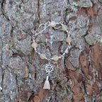 Solar Plexus Chakra Bracelet – Manipura in Stainless Steel with Yellow Quartz